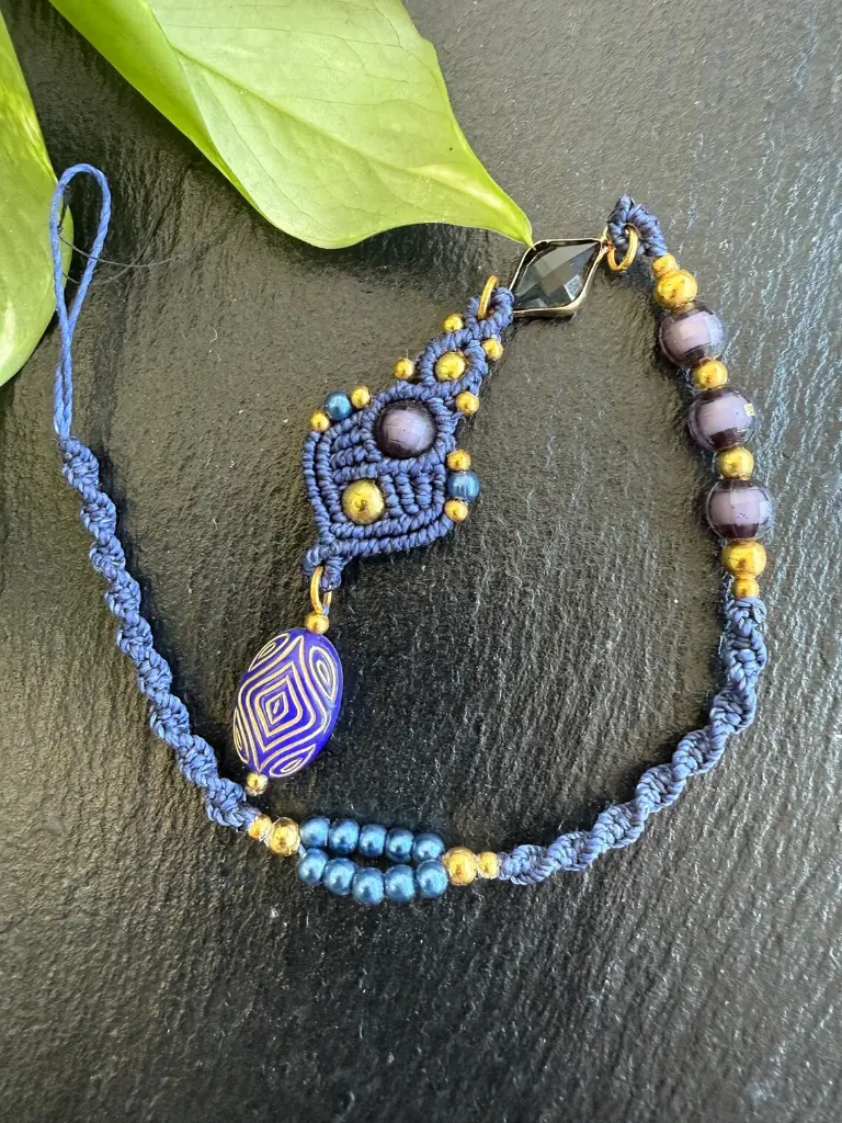 All the others Makramee Dreadwrap Hairwrap Extention Witchcore Boho Dread Wrap
