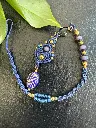 All the others Makramee Dreadwrap Hairwrap Extention Witchcore Boho Dread Wrap